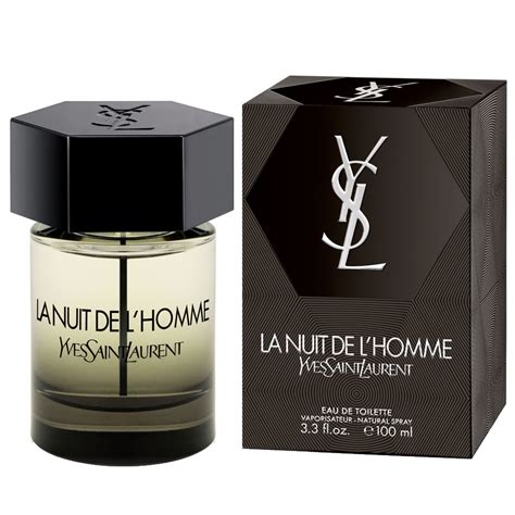 yves saint laurent la nuit de l'homme 100ml|la nuit de l'homme notes.